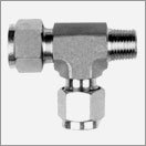 Male Run Tee - Stainless Steel Ferrule Fittings Manufacturer in India