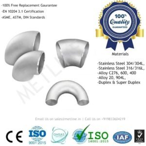 Stainless Steel Elbow Manufacturers, Suppliers, Factory