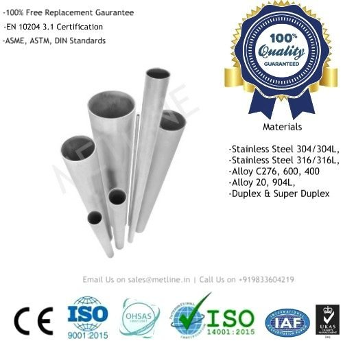 Stainless Steel Seamless Pipes Manufacturers, Suppliers, Factory