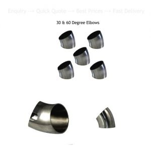 ASTM A234 WP5 Alloy Steel 30 & 60 Degree Elbow Exporters in India