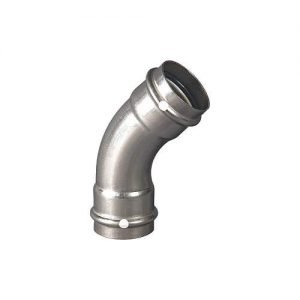 Stainless Steel 45 Degree Elbow Pipes Fitting Exporters in Mumbai