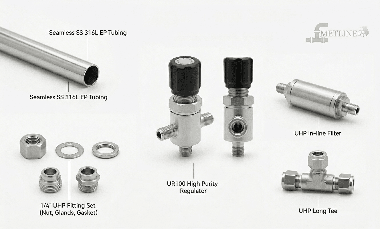 SS 316L UHP Fittings Valves Manufacturers and Suppliers