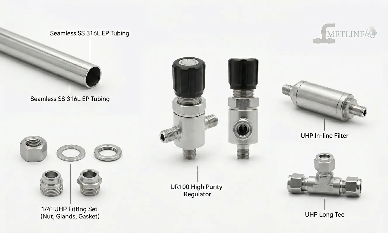 SS 316L UHP Fittings Valves Manufacturers and Suppliers